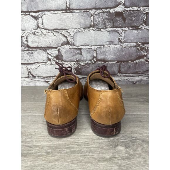 Pikolinos Brown Leather Lace Up Plain Oxfords Shoes Women Sz 38EU/7.5M US - Picture 7 of 16